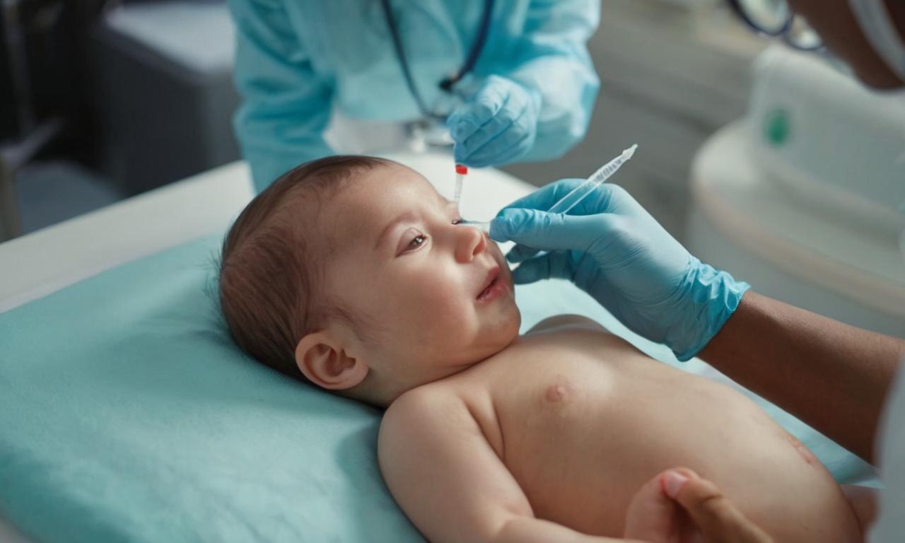Zabieg udrażniania kanałów łzowych u niemowląt