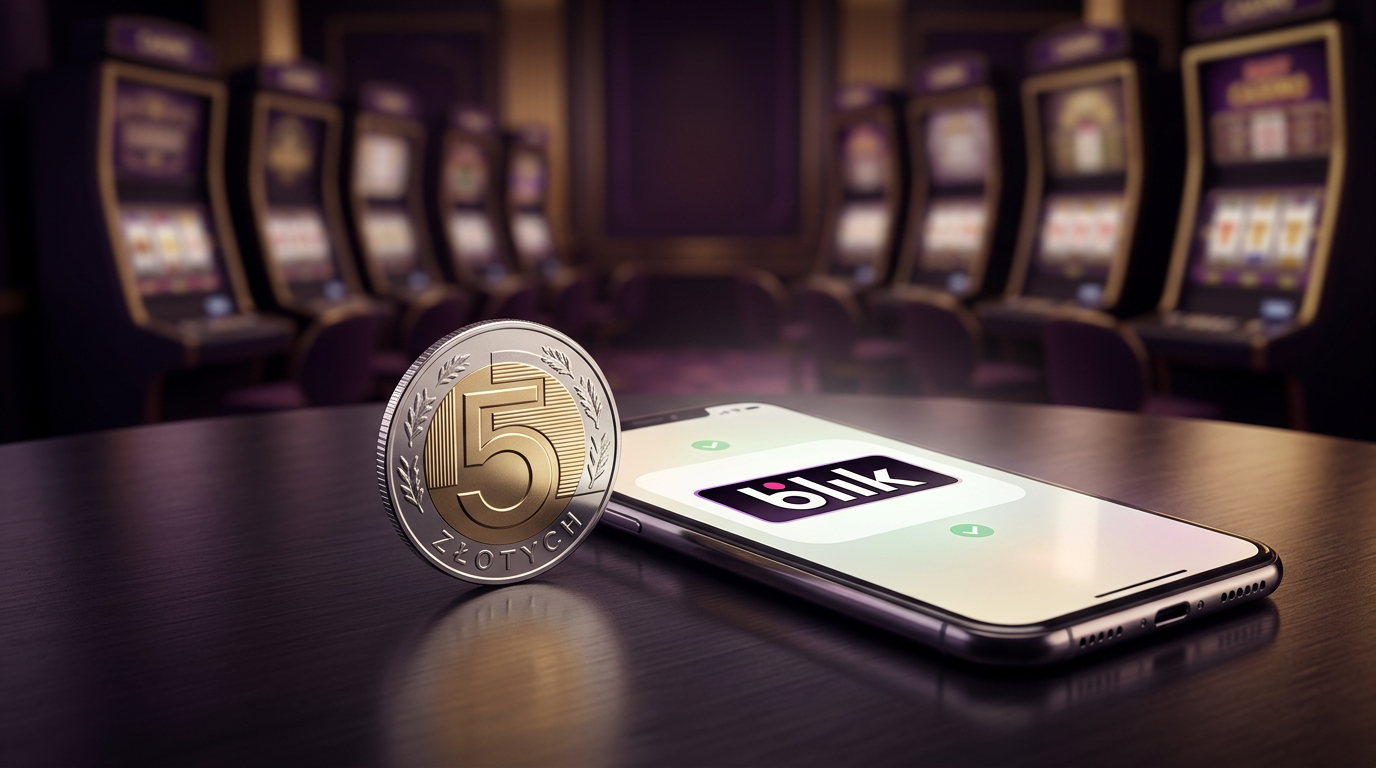 Płata BLIK w kasynie o niskim depozycie 5 PLN