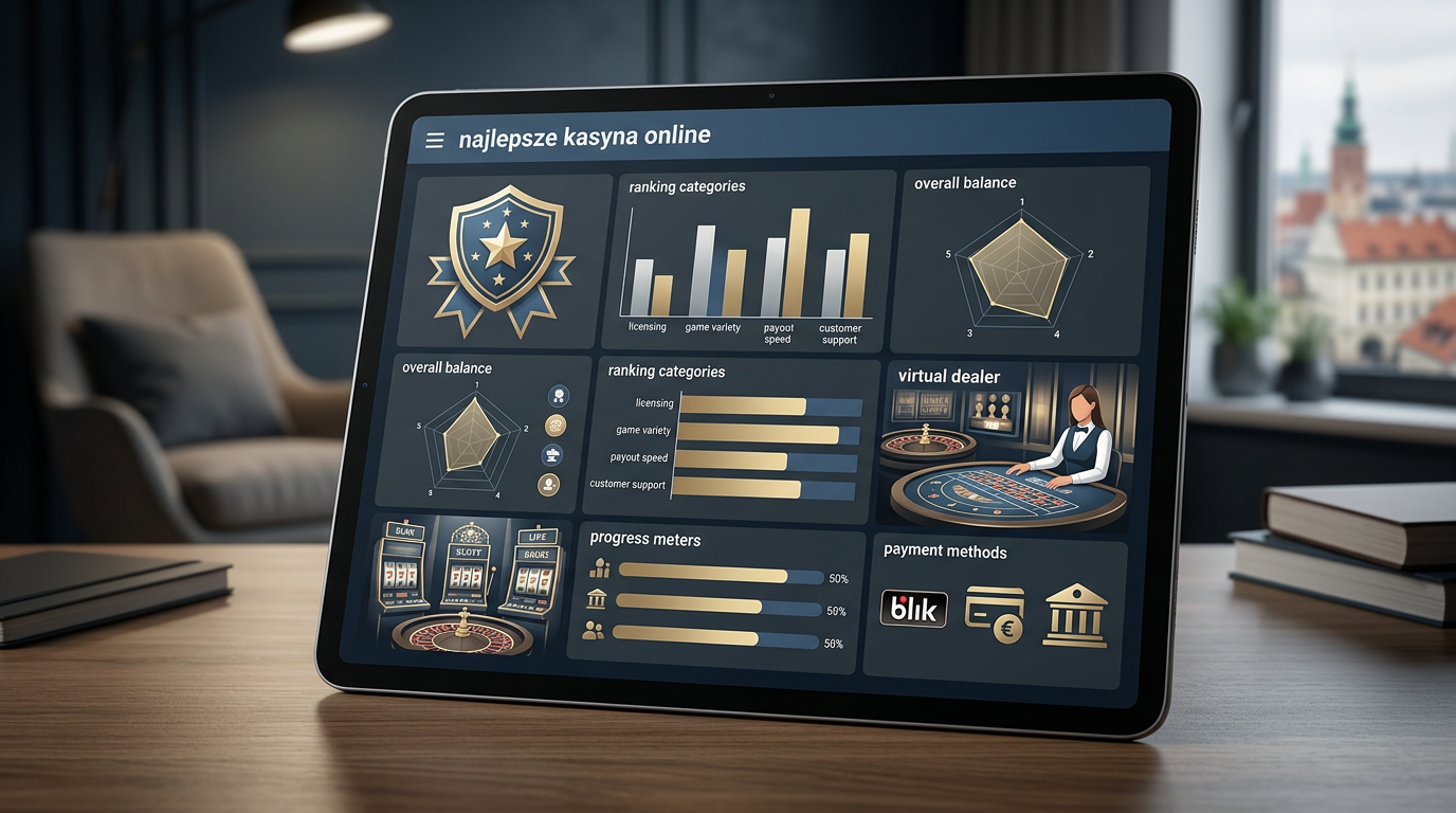 Nowoczesne kasyno online z wykresami finansowymi i rankingiem 2026