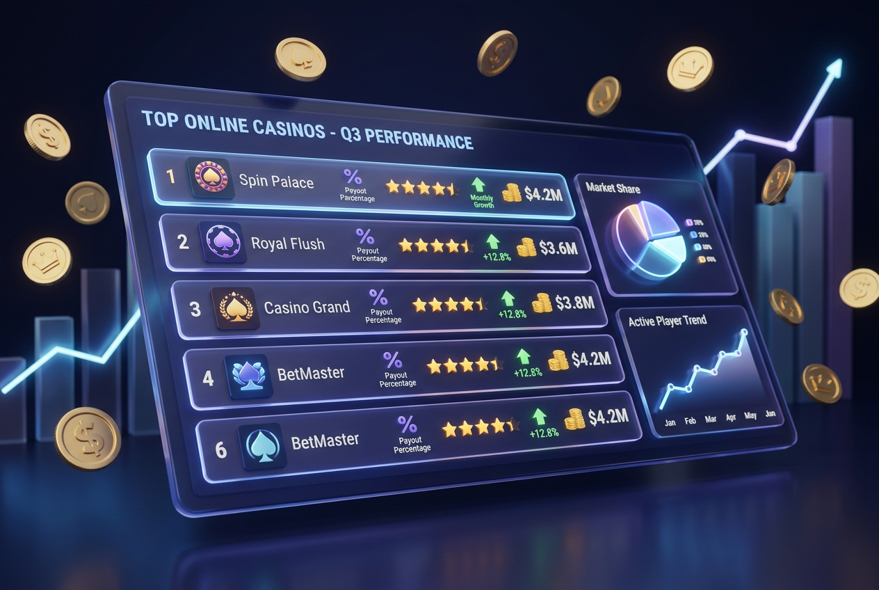 Najlepsze kasyna online 2026 ranking grafika